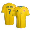 Colombia LUIS DíAZ #7 Home Soccer Fan Jersey 2026 - Pro Jersey Shop