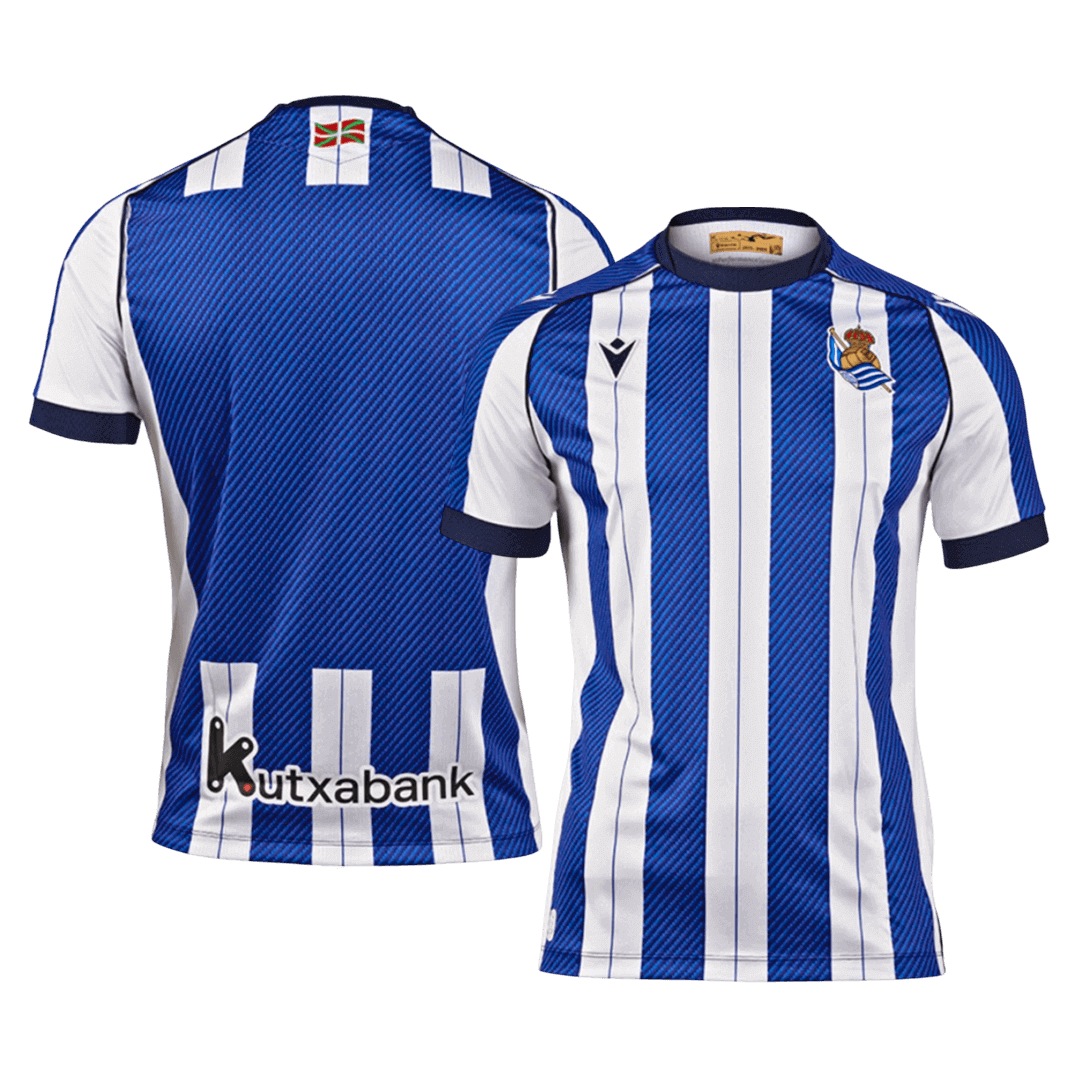 Real Sociedad Home Soccer Fan Jersey 2025/26 - Pro Jersey Shop