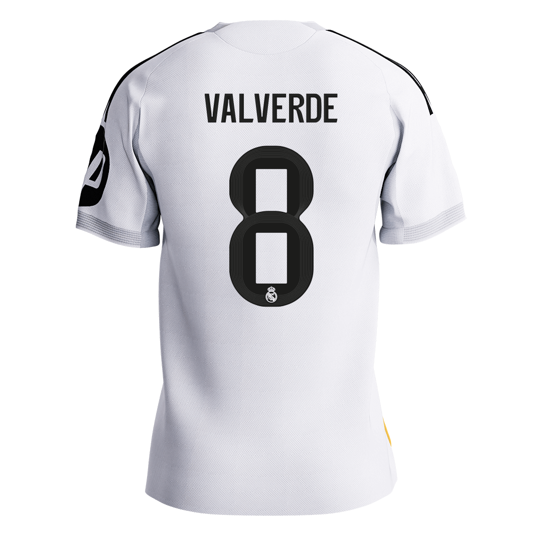 Real Madrid VALVERDE #8 Home Soccer Match Jersey 2025/26 - Pro Jersey Shop