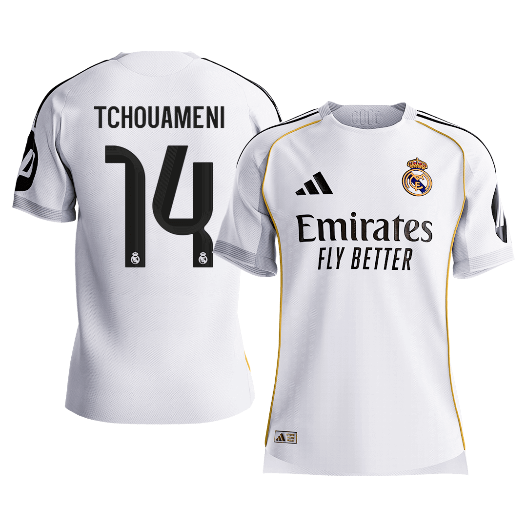 Real Madrid TCHOUAMENI #14 Home Soccer Match Jersey 2025/26 - Pro Jersey Shop