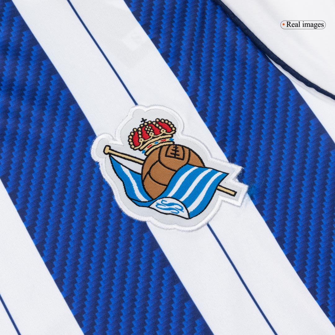 Real Sociedad Home Soccer Fan Jersey 2025/26 - Pro Jersey Shop
