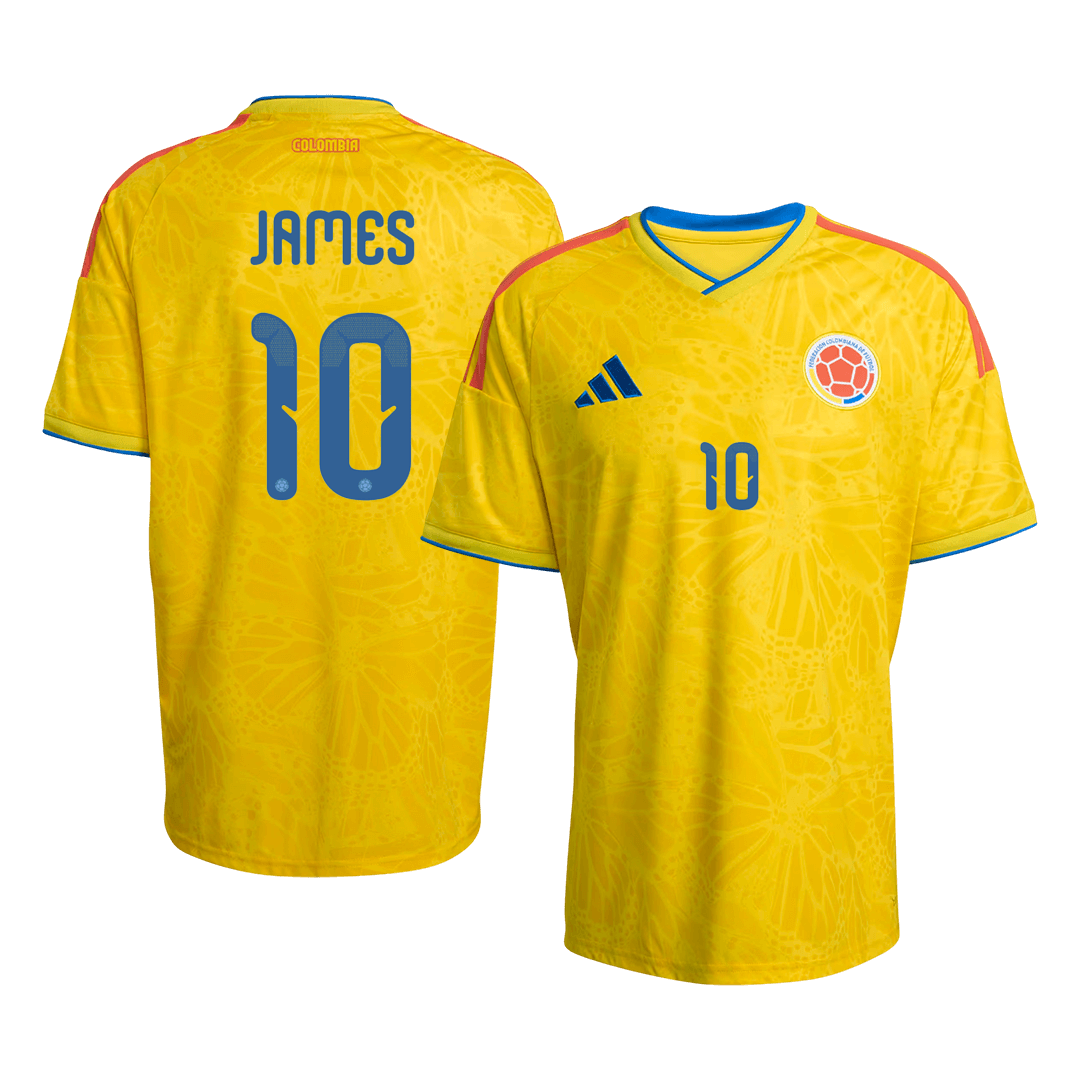 Colombia JAMES #10 Home Soccer Fan Jersey 2026 - Pro Jersey Shop