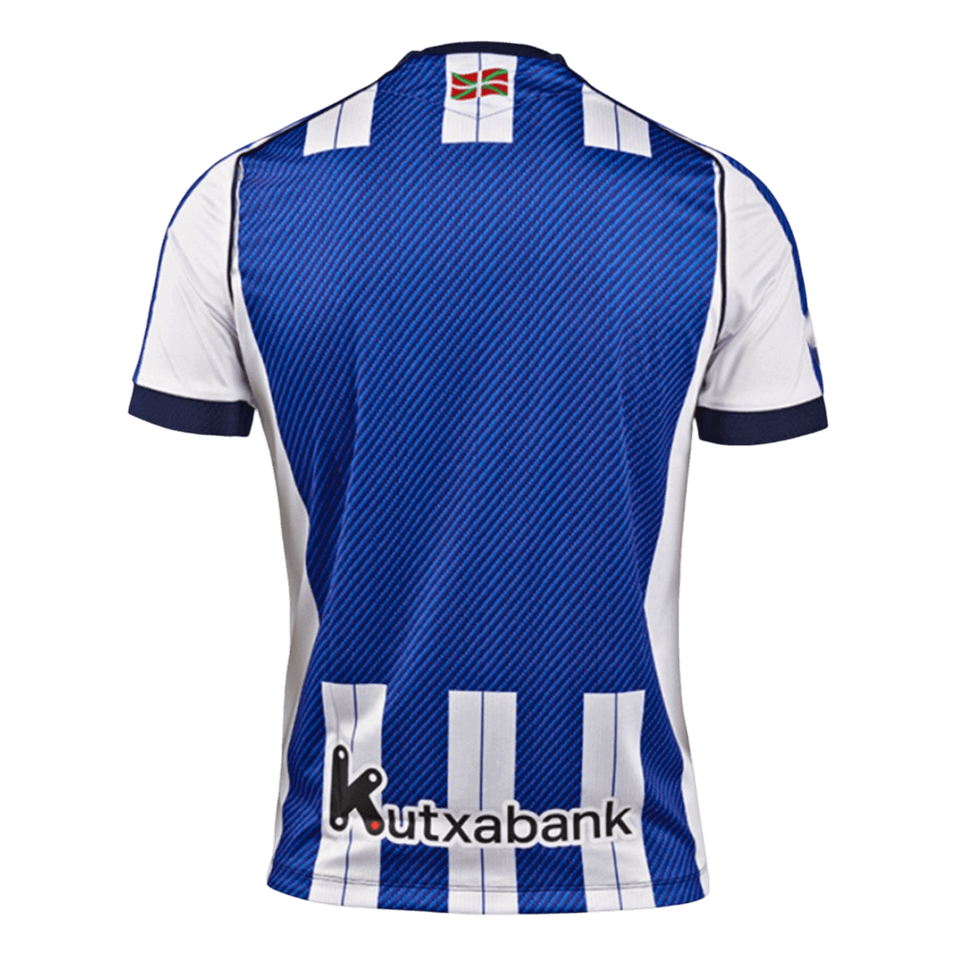 Real Sociedad Home Soccer Fan Jersey 2025/26 - Pro Jersey Shop
