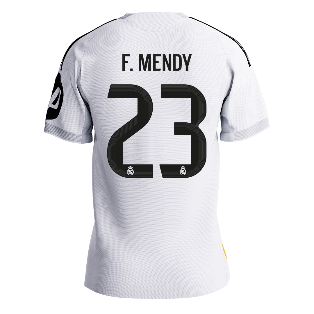 Real Madrid F.MENDY #23 Home Soccer Match Jersey 2025/26 - Pro Jersey Shop