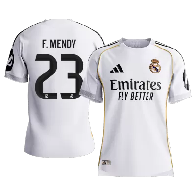 Real Madrid F.MENDY #23 Home Soccer Match Jersey 2025/26 - Pro Jersey Shop
