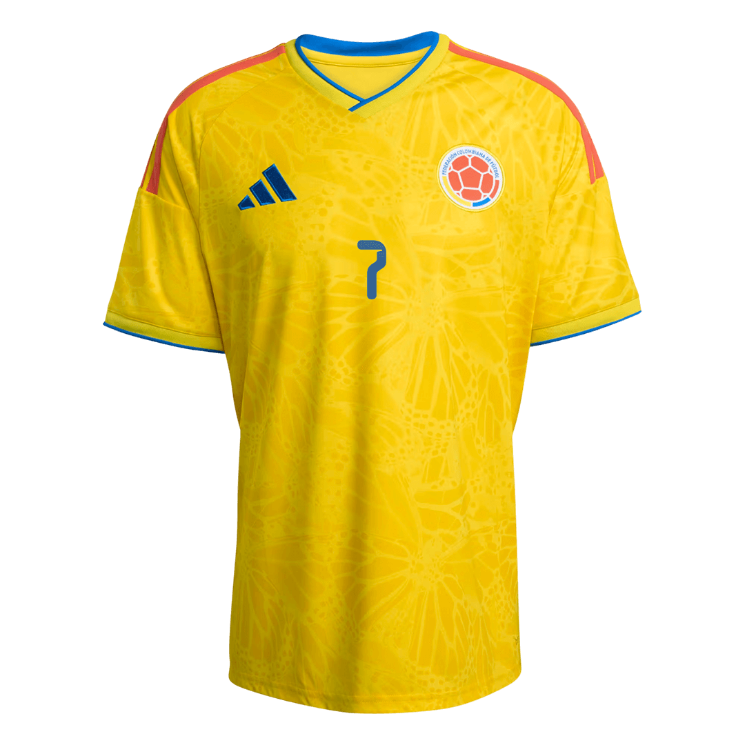Colombia LUIS DíAZ #7 Home Soccer Fan Jersey 2026 - Pro Jersey Shop