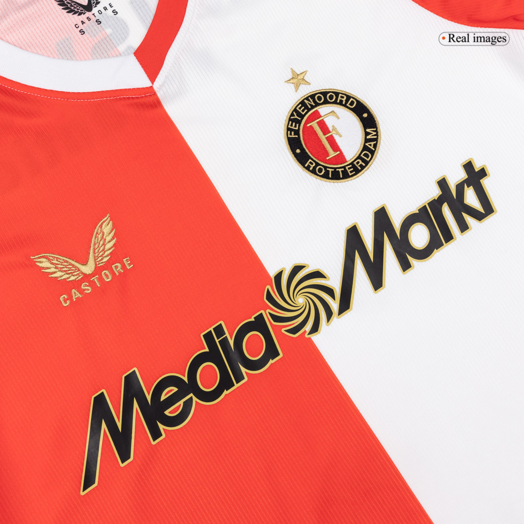 Feyenoord Home Soccer Fan Jersey 2025/26 - Pro Jersey Shop
