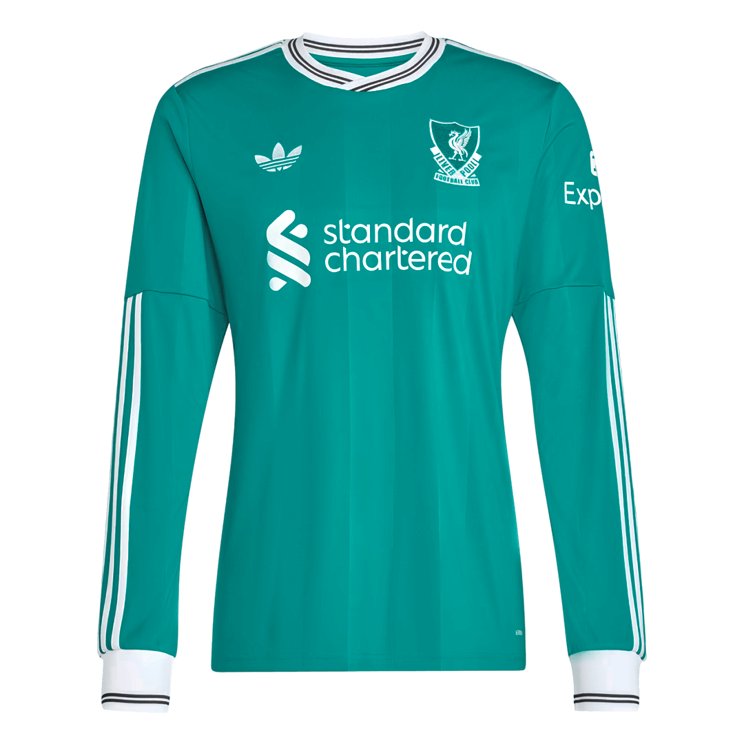 Liverpool Third Away Soccer Long Sleeves Fan Jersey2025/26 - Pro Jersey Shop