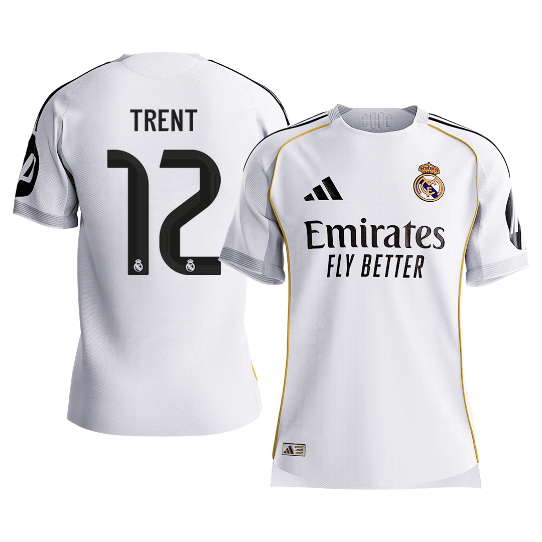 Real Madrid TRENT #12 Home Soccer Match Jersey 2025/26 - Pro Jersey Shop