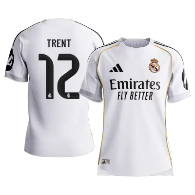 Real Madrid TRENT #12 Home Soccer Match Jersey 2025/26 - Pro Jersey Shop