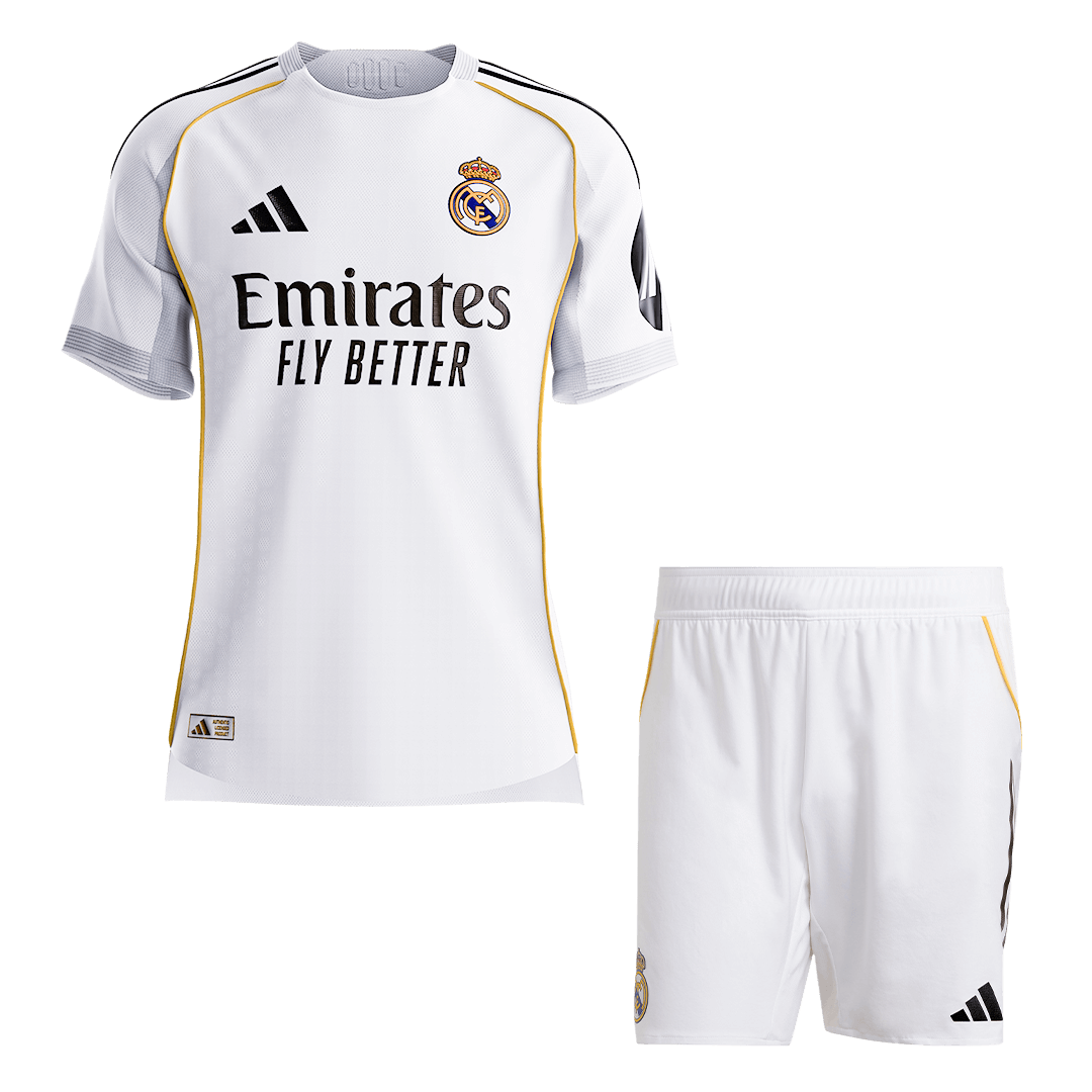 Real Madrid Home Soccer Match Jersey Kit 2025/26 - Pro Jersey Shop