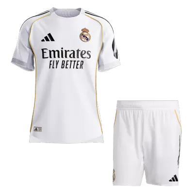 Real Madrid Home Soccer Jersey Kit Authentic 2025/26 - Pro Jersey Shop