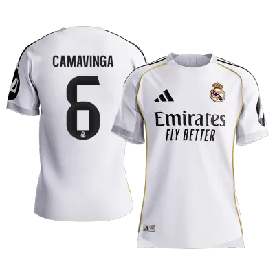 Real Madrid CAMAVINGA #6 Home Soccer Match Jersey 2025/26 - Pro Jersey Shop