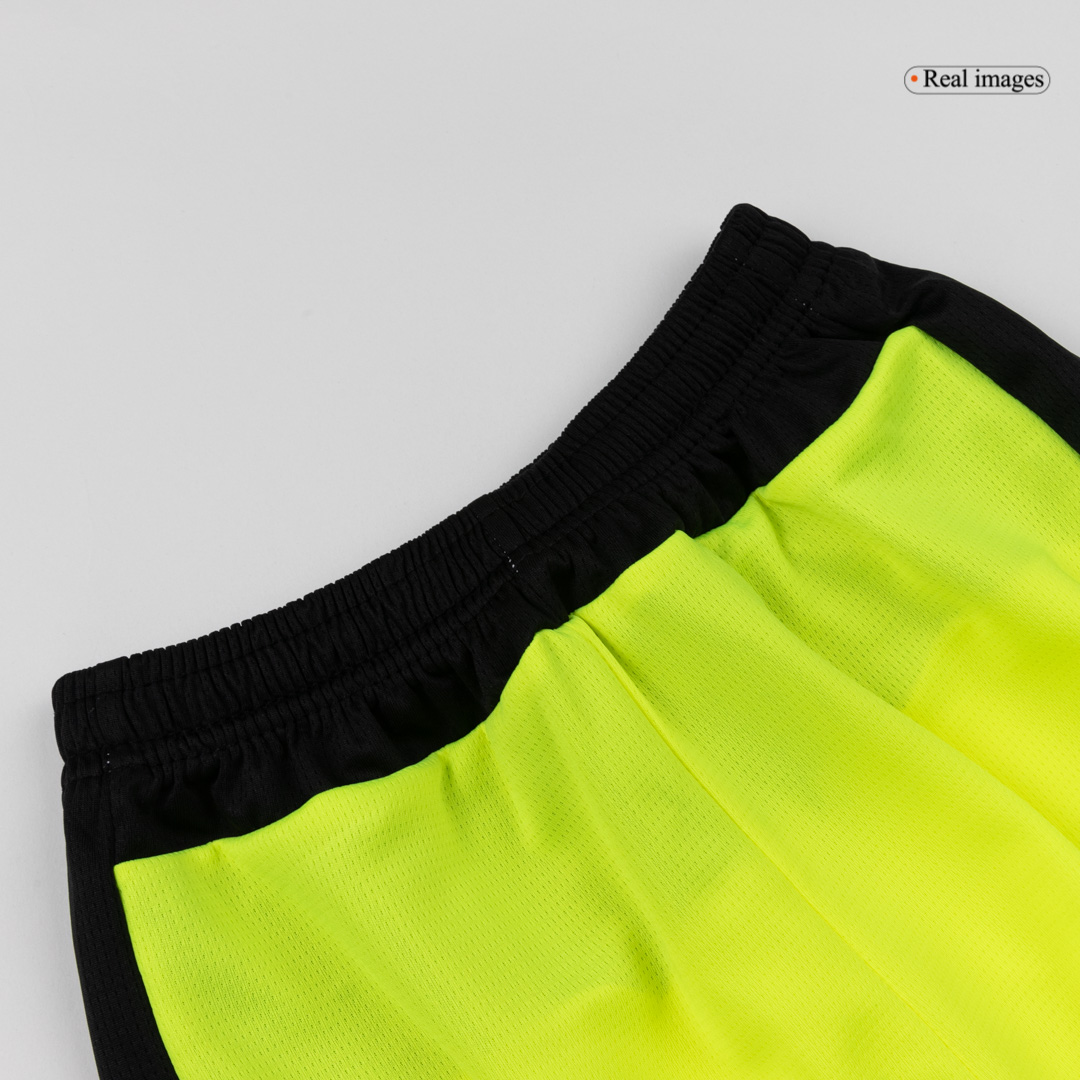 Kids Borussia Dortmund Away Soccer Jersey Kit 2025/26 - Pro Jersey Shop