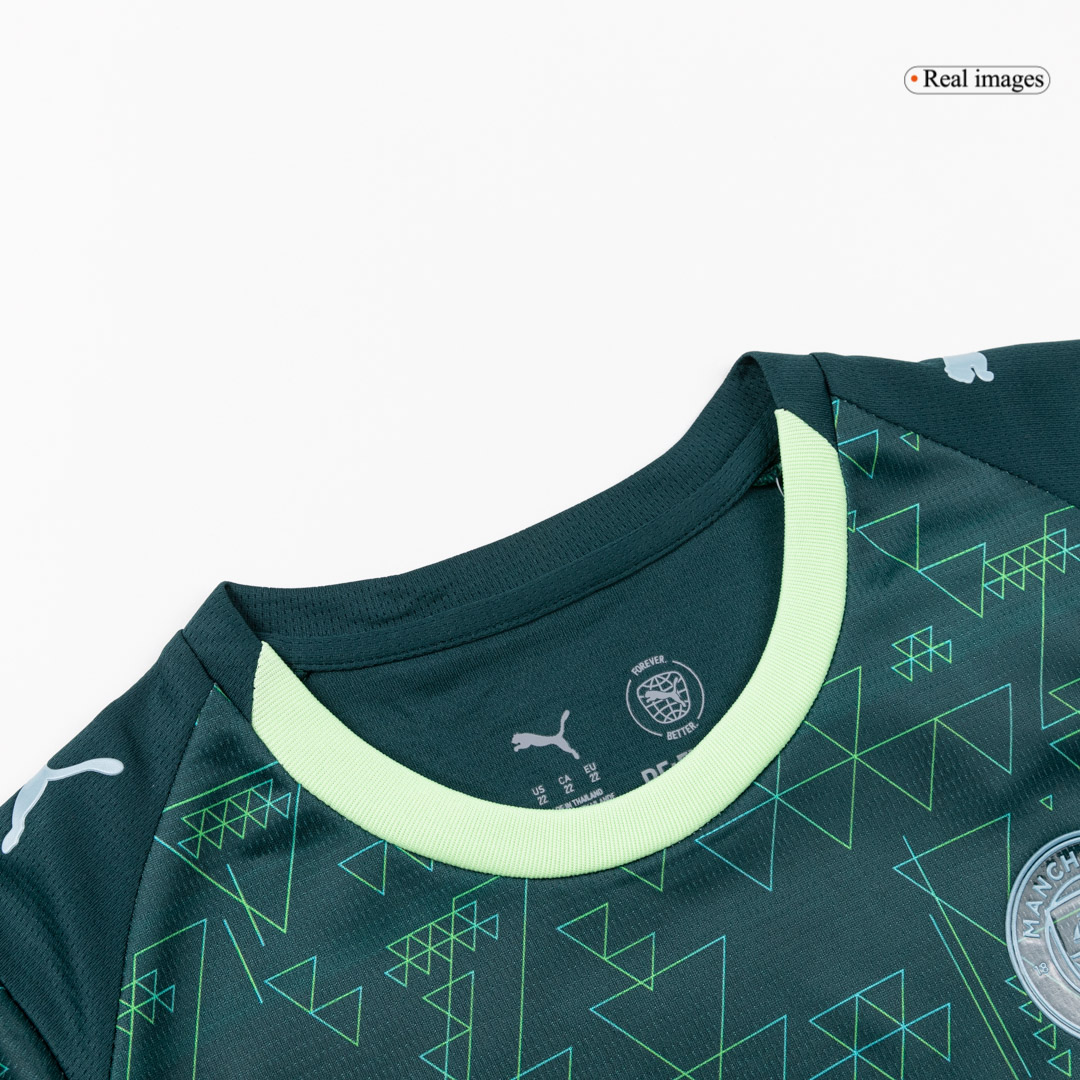 Kids Manchester City Soccer Jersey Kit 2025/26 - Pro Jersey Shop