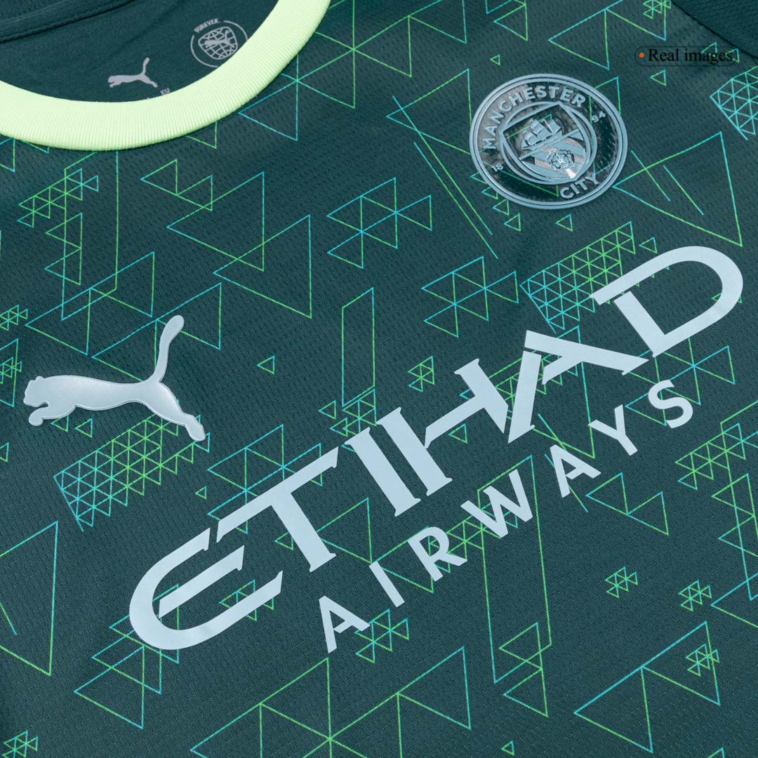 Kids Manchester City Soccer Jersey Kit 2025/26 - Pro Jersey Shop