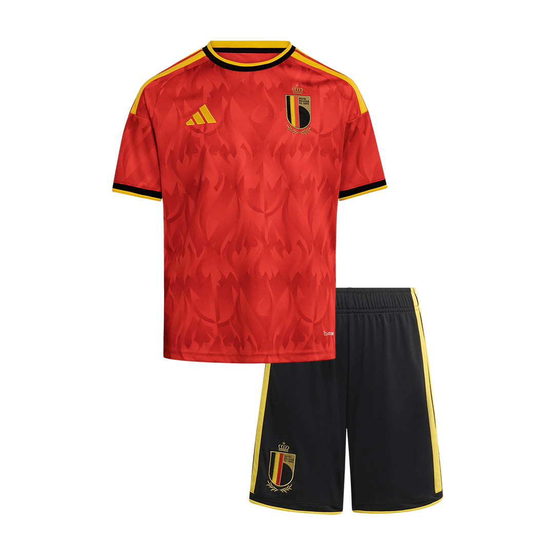 Kids Belgium Home Soccer Jersey Kit World Cup 2026 - Pro Jersey Shop