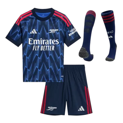 Kids Arsenal Away Soccer Jersey Full Kit 2025/26 - Pro Jersey Shop