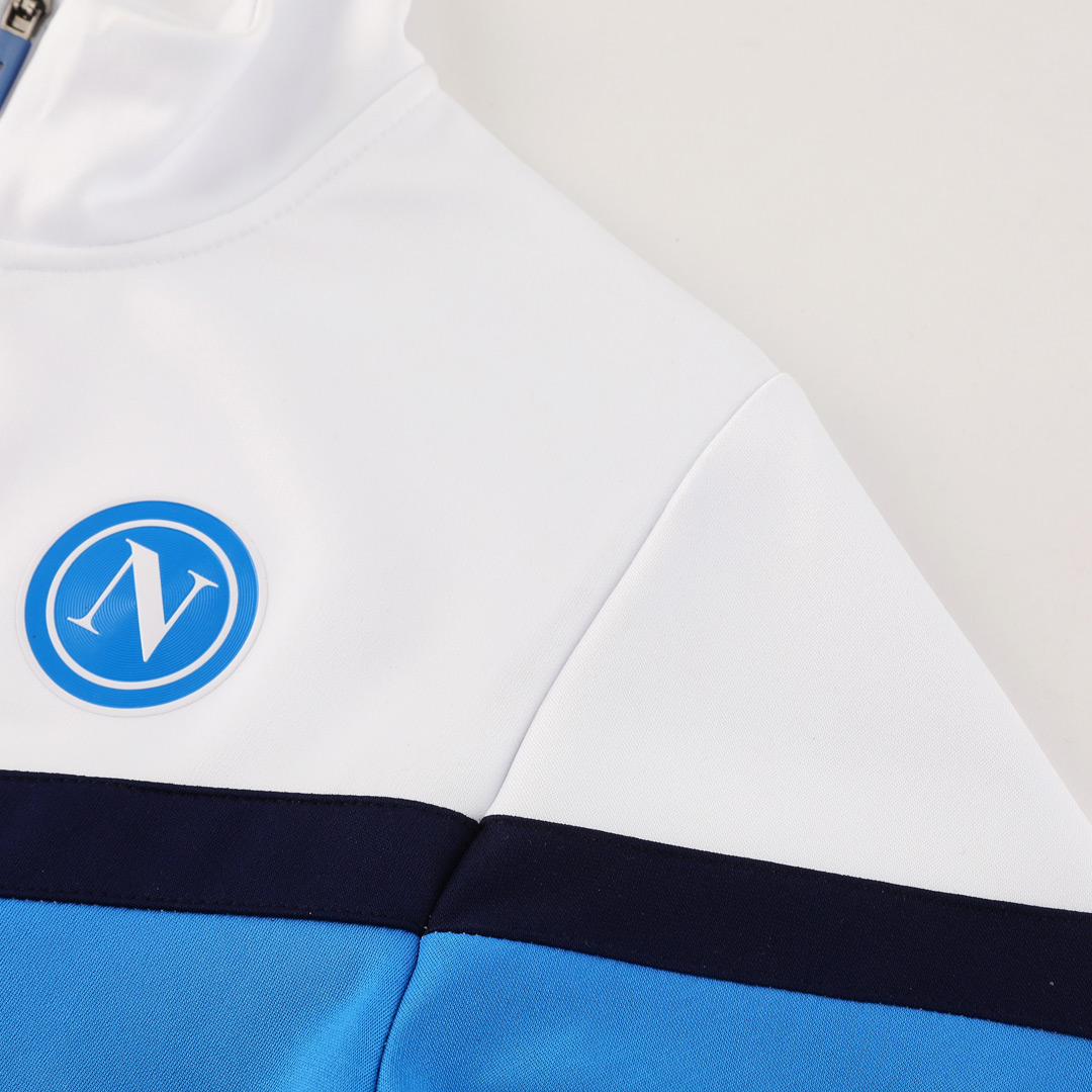 Napoli Training Jacket Kit 2025/26 - White - Pro Jersey Shop