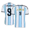 Argentina J.ÁLVAREZ #9 Home Soccer Match Jersey 2026 - Pro Jersey Shop