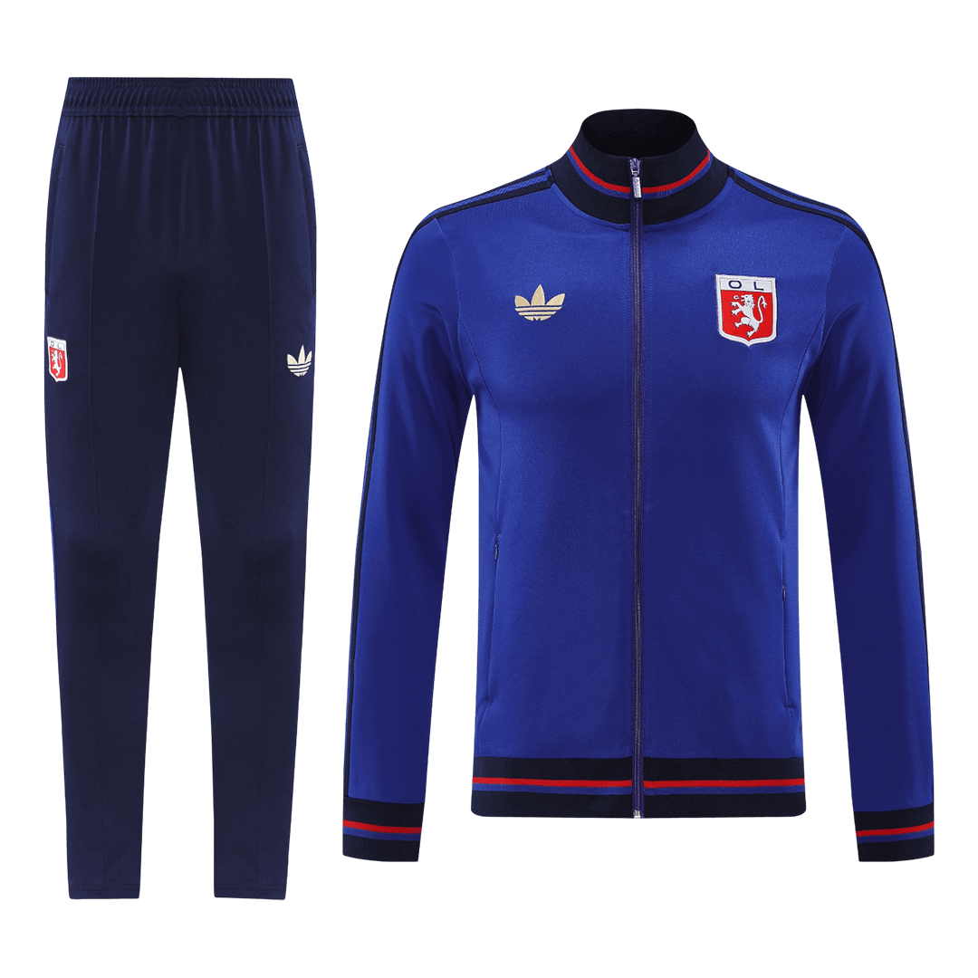 Olympique Lyonnais Training Jacket Kit 2025/26 - Blue - Pro Jersey Shop