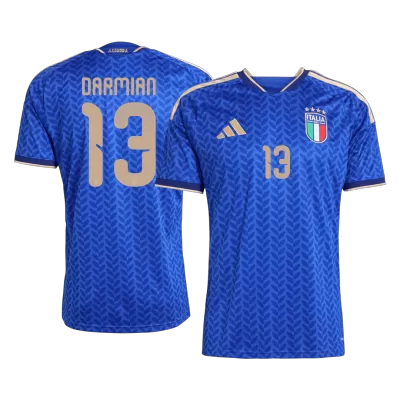 Italy DARMIAN #13 Home Soccer Fan Jersey 2026 - Pro Jersey Shop
