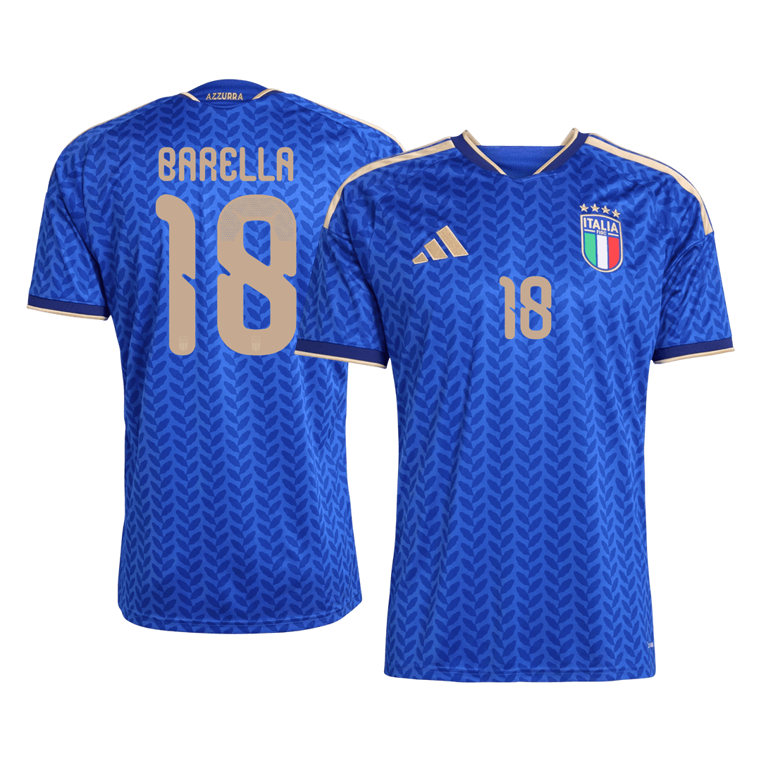 Italy BARELLA #18 Home Soccer Fan Jersey 2026 - Pro Jersey Shop