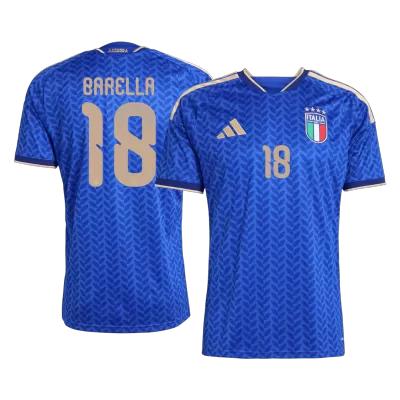 Italy BARELLA #18 Home Soccer Fan Jersey 2026 - Pro Jersey Shop