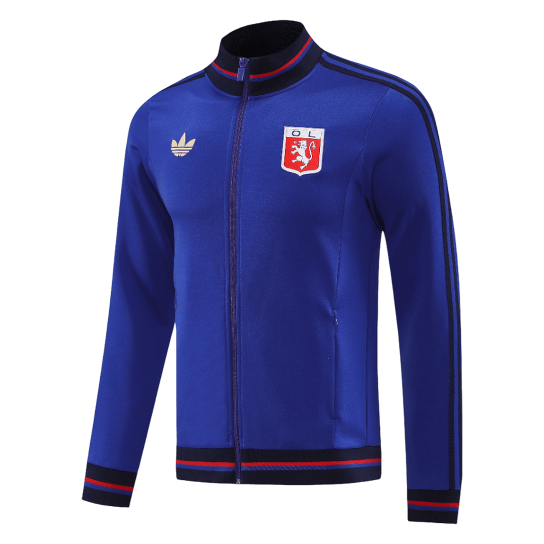 Olympique Lyonnais Training Jacket 2025/26 - Blue - Pro Jersey Shop