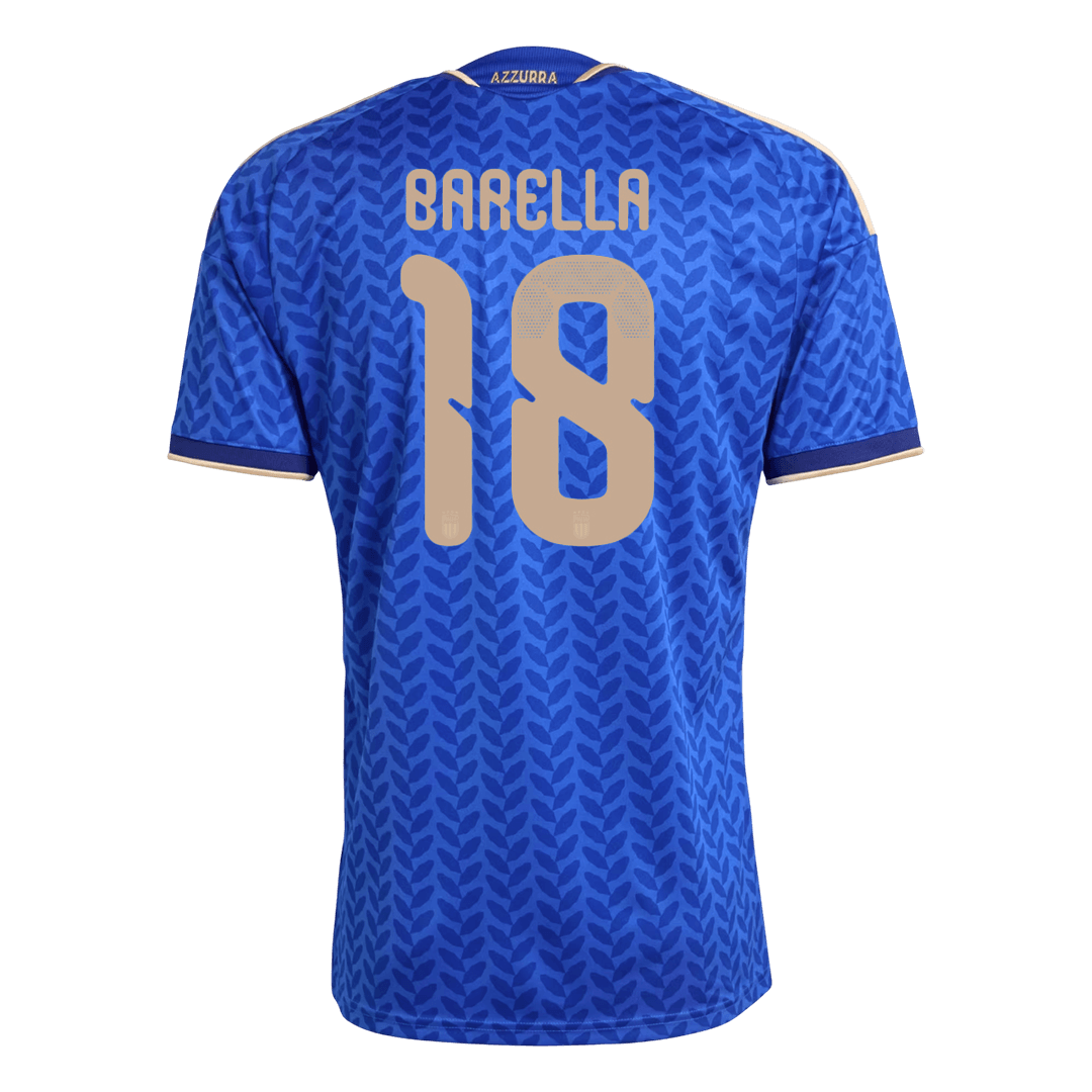 Italy BARELLA #18 Home Soccer Fan Jersey 2026 - Pro Jersey Shop