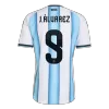 Argentina J.ÁLVAREZ #9 Home Soccer Match Jersey 2026 - Pro Jersey Shop