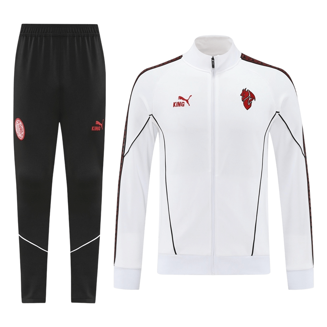 AC Milan Training Jacket Kit 2025/26 - White - Pro Jersey Shop