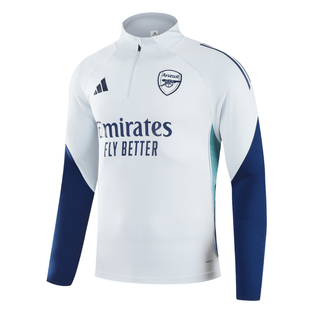 Arsenal Training Jacket Kit 2025/26 - White - Pro Jersey Shop