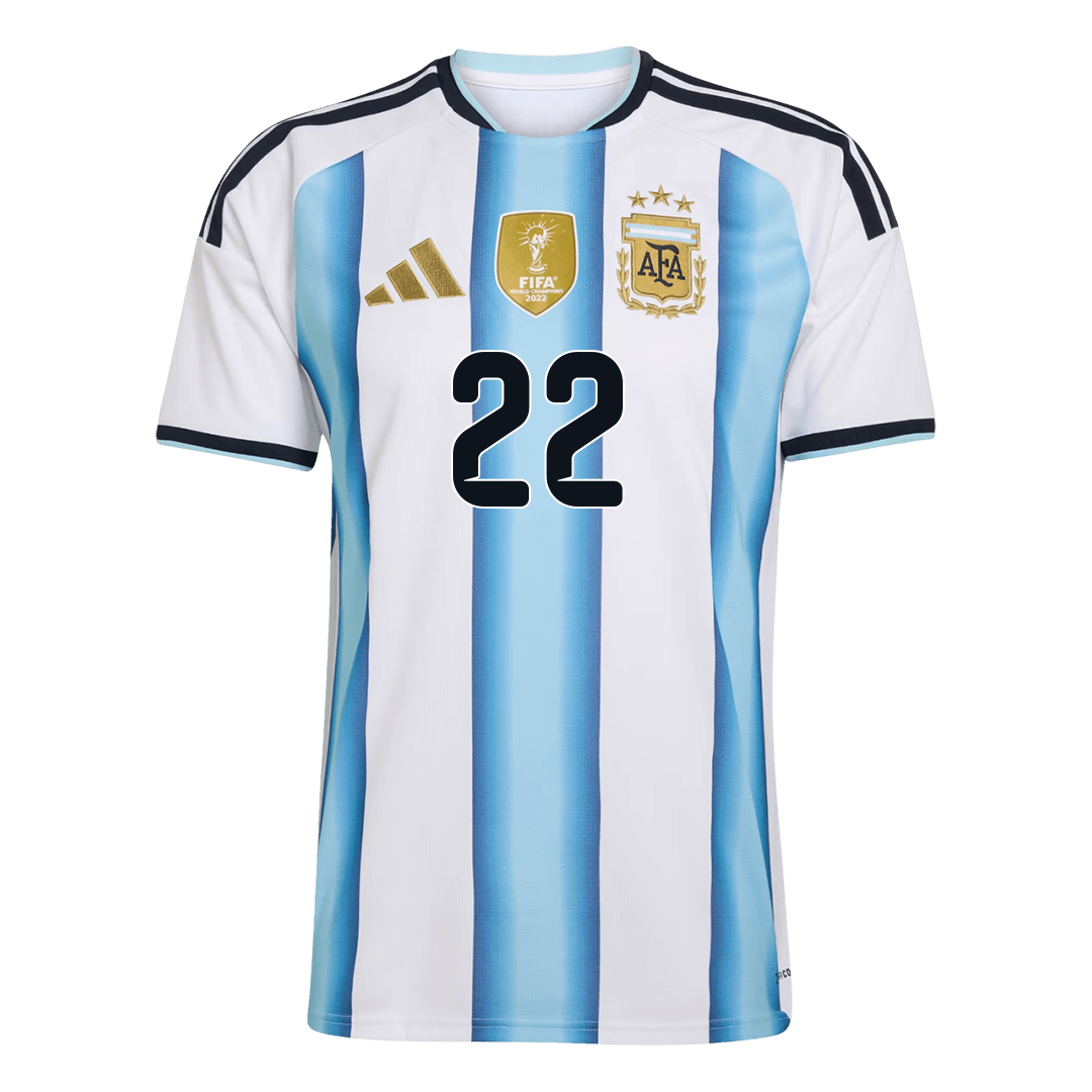 Argentina L.MARTÍNEZ #22 Home Soccer Fan Jersey 2026 - Pro Jersey Shop