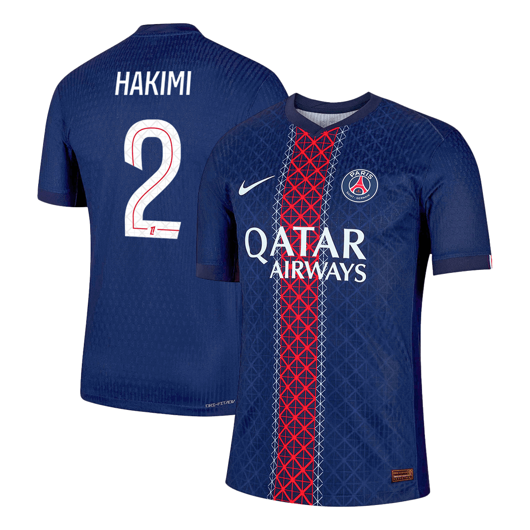 PSG HAKIMI #2 Home Soccer Match Jersey 2025/26 - Pro Jersey Shop