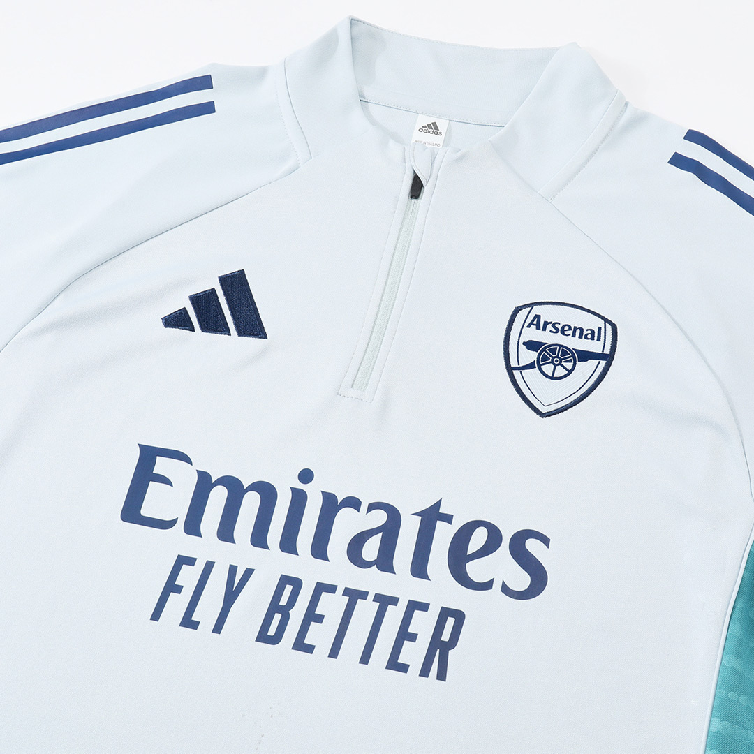 Arsenal Training Jacket Kit 2025/26 - White - Pro Jersey Shop