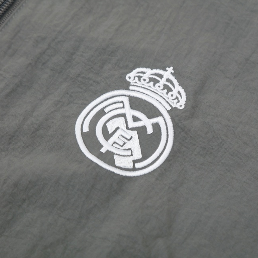 Real Madrid Windbreaker Jacket 2025/26 - Gray - Pro Jersey Shop