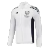 Arsenal Windbreaker Jacket 2025/26 - White - Pro Jersey Shop