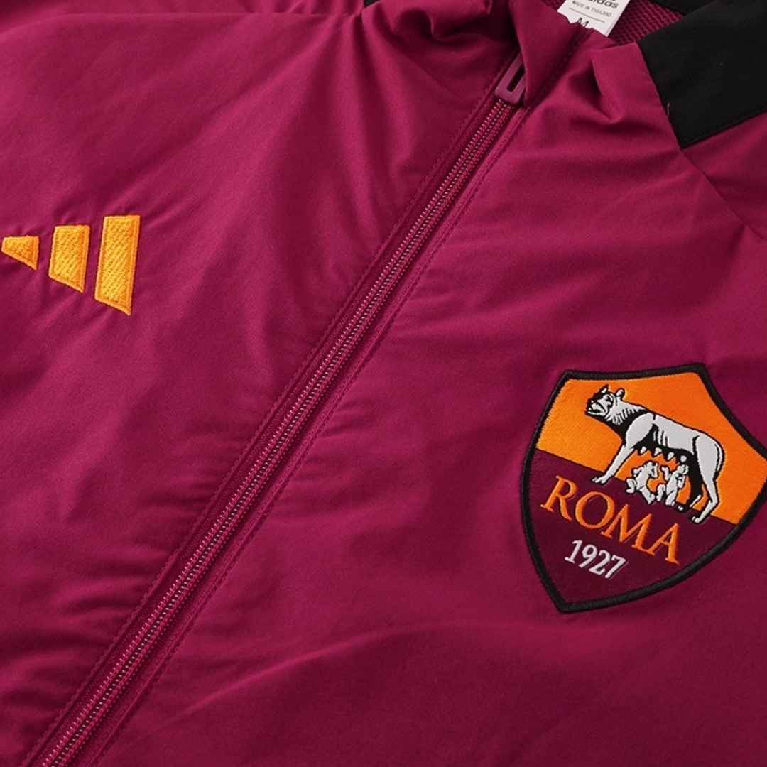 Roma Windbreaker Jacket 2025/26 - Red - Pro Jersey Shop