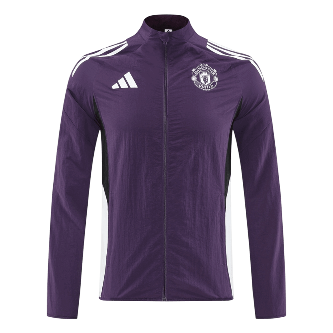 Manchester United Windbreaker Jacket 2025/26 - Purple - Pro Jersey Shop