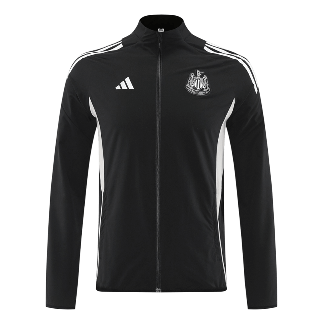 Newcastle United Windbreaker Jacket 2025/26 - Black - Pro Jersey Shop