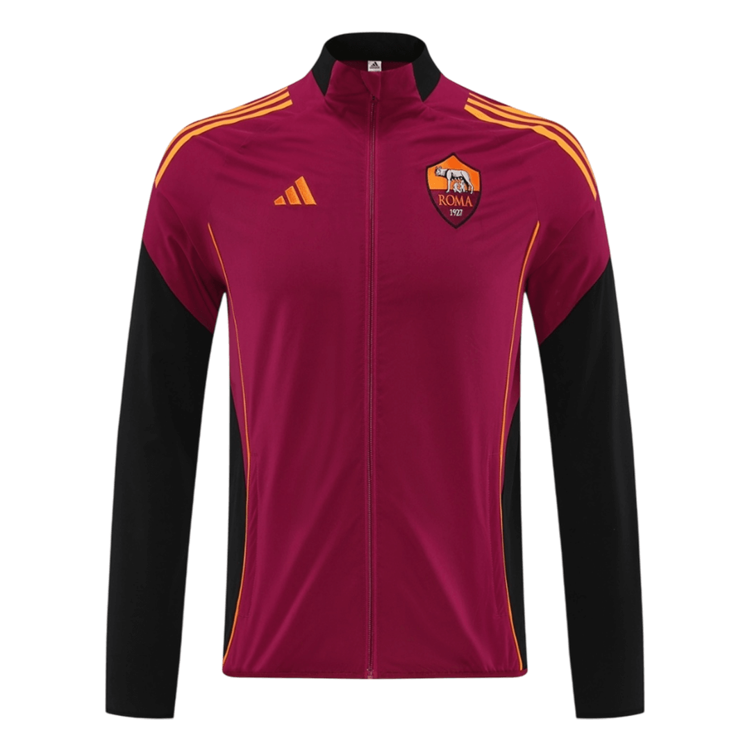 Roma Windbreaker Jacket 2025/26 - Red - Pro Jersey Shop