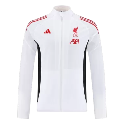 Liverpool Windbreaker Jacket 2025/26 - White - Pro Jersey Shop