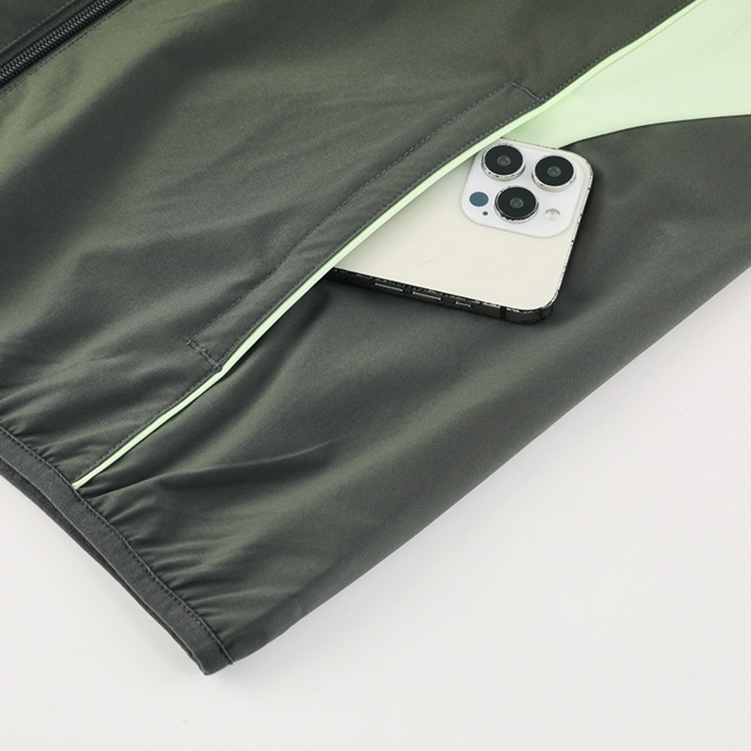 Real Madrid Windbreaker Jacket 2025/26 - Dark Green - Pro Jersey Shop