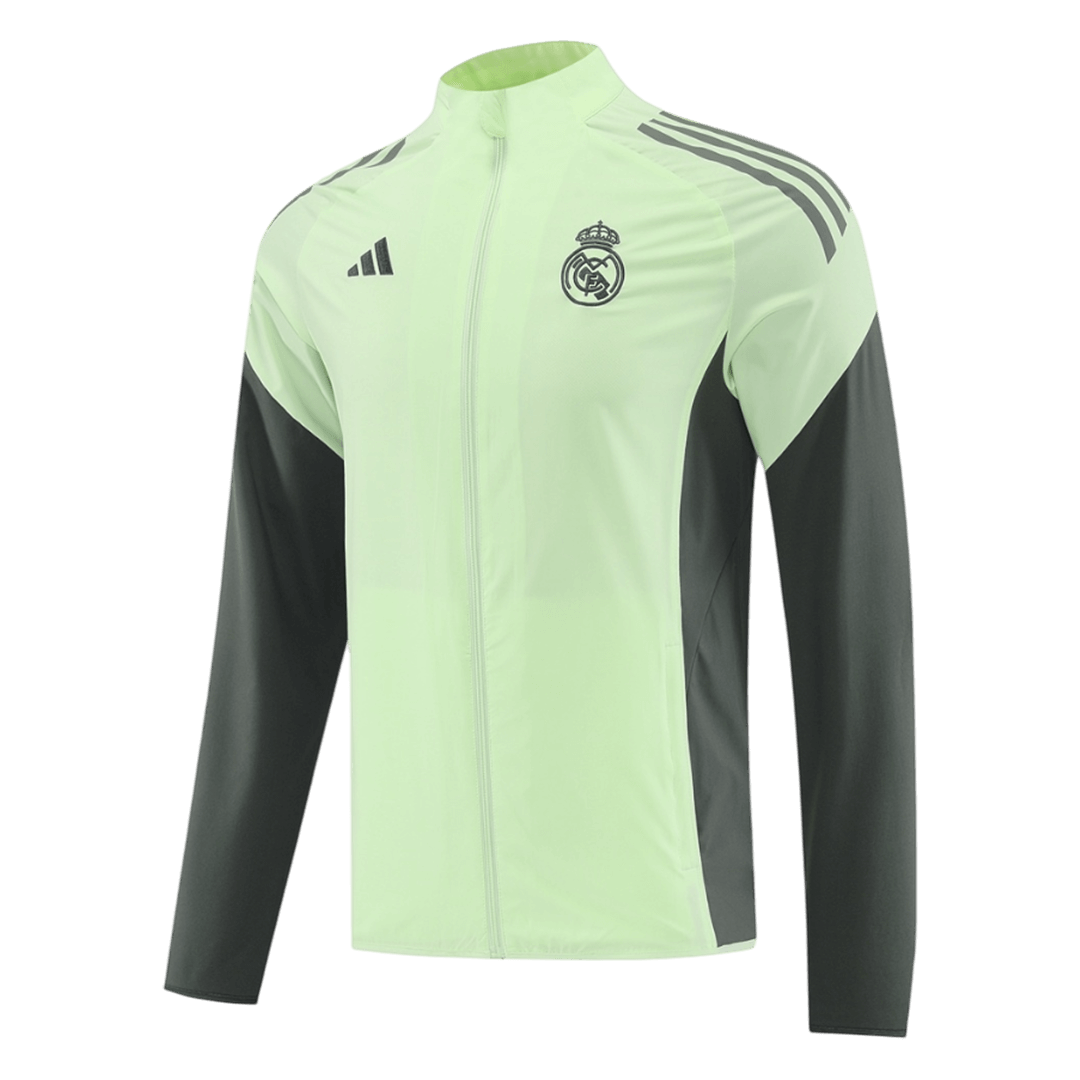 Real Madrid Windbreaker Jacket 2025/26 - Green - Pro Jersey Shop