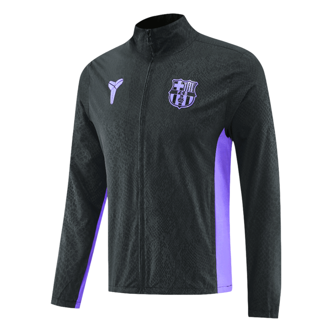 Barcelona Windbreaker Jacket 2025/26 - Black - Pro Jersey Shop