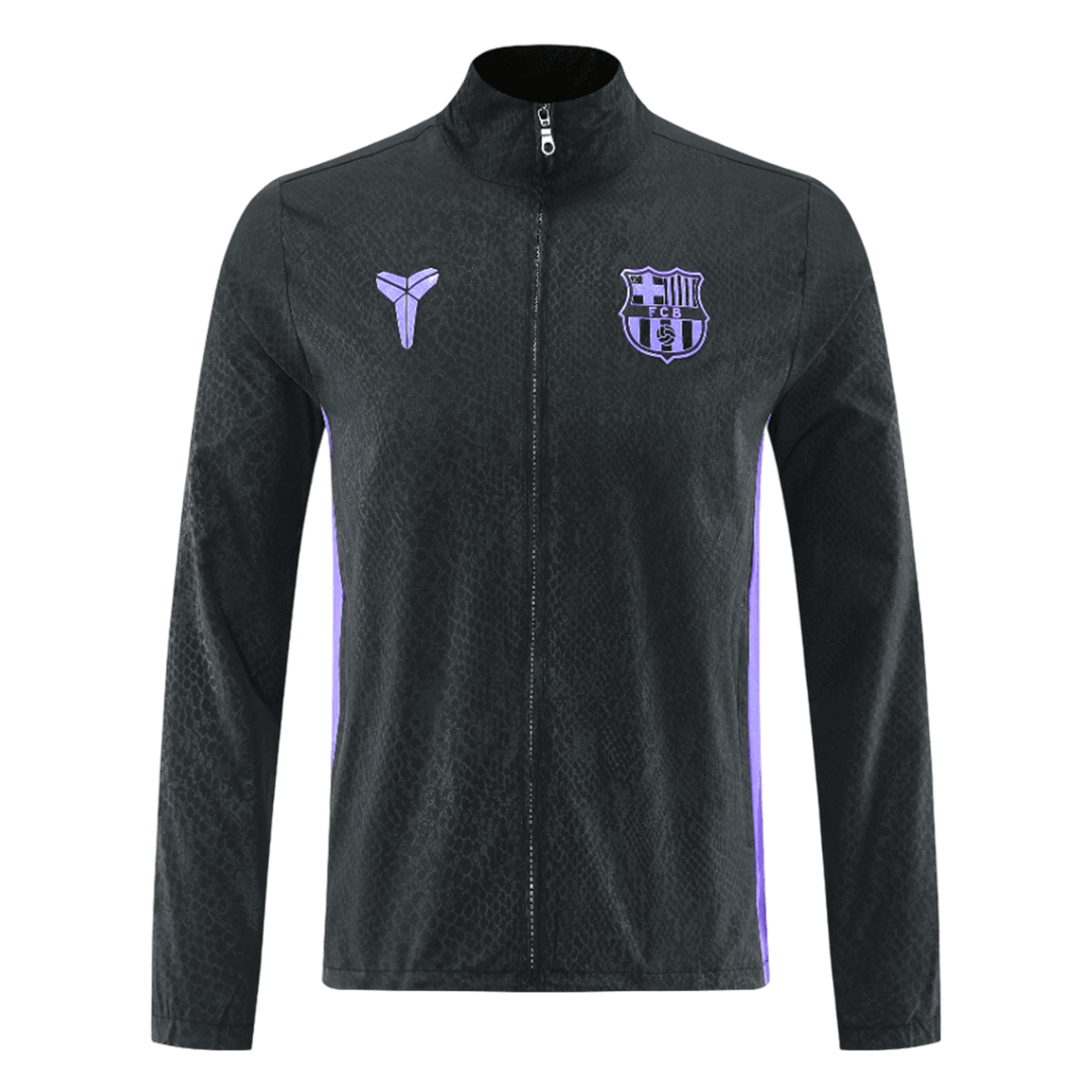 Barcelona Windbreaker Jacket 2025/26 - Black - Pro Jersey Shop