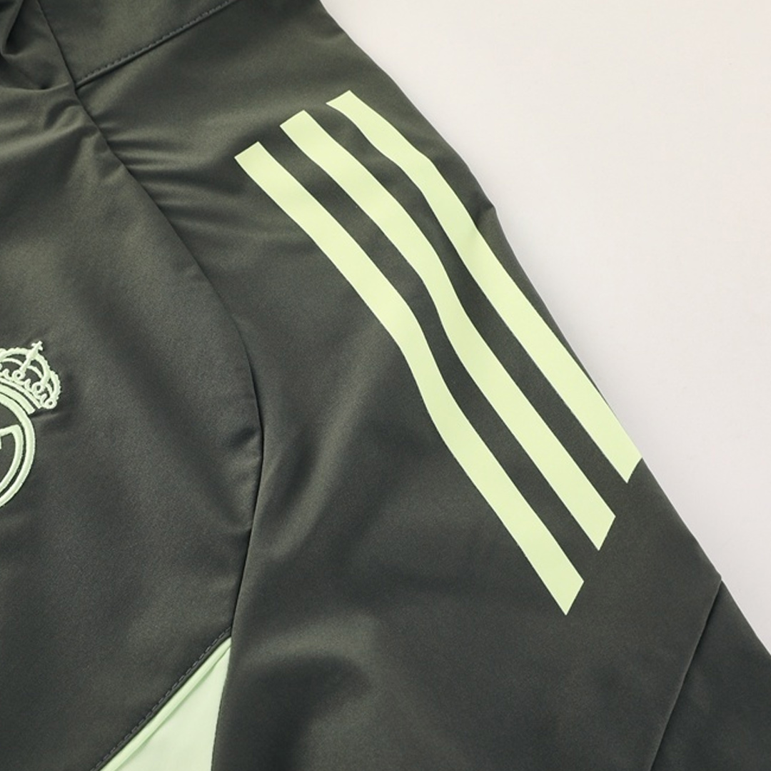 Real Madrid Windbreaker Jacket 2025/26 - Dark Green - Pro Jersey Shop
