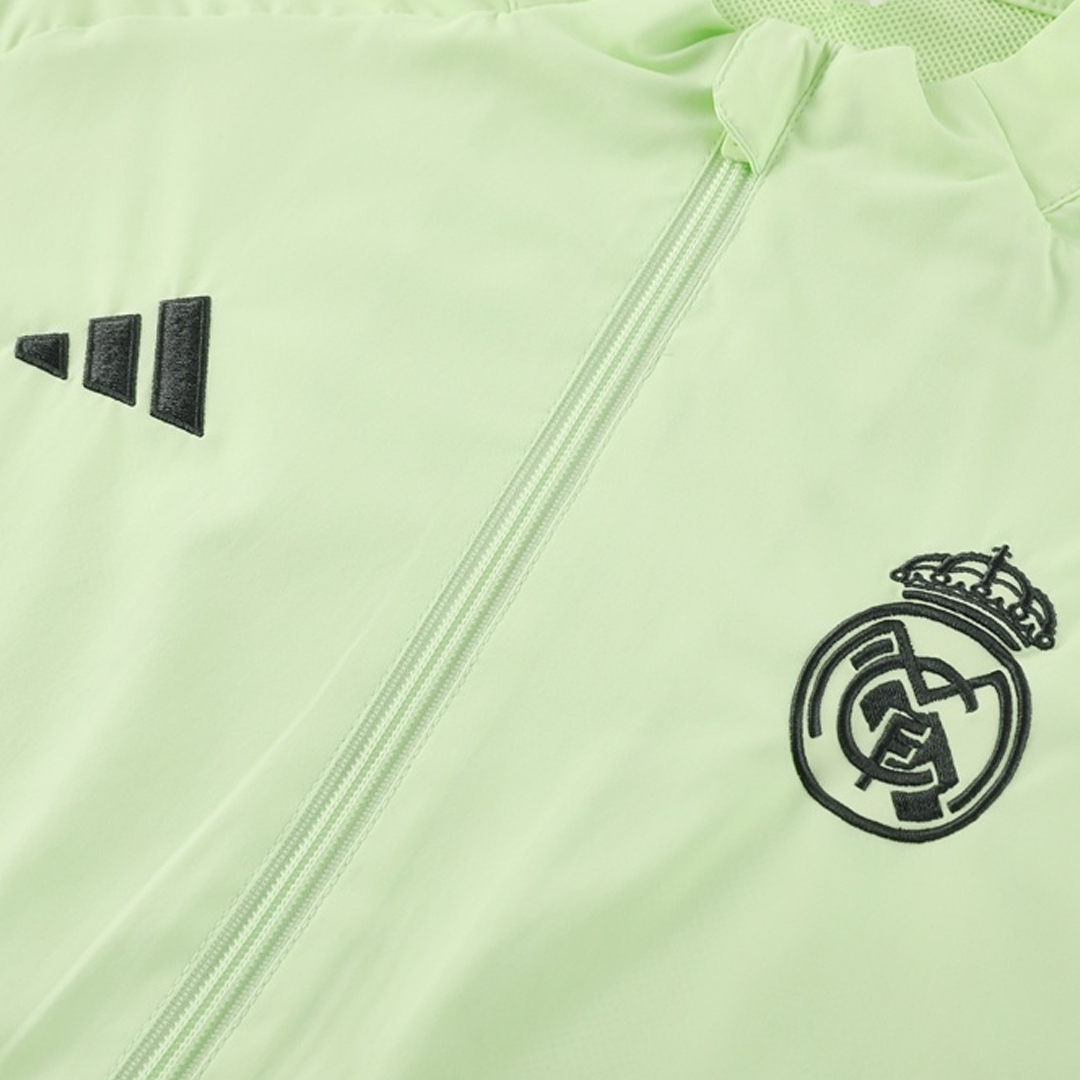 Real Madrid Windbreaker Jacket 2025/26 - Green - Pro Jersey Shop