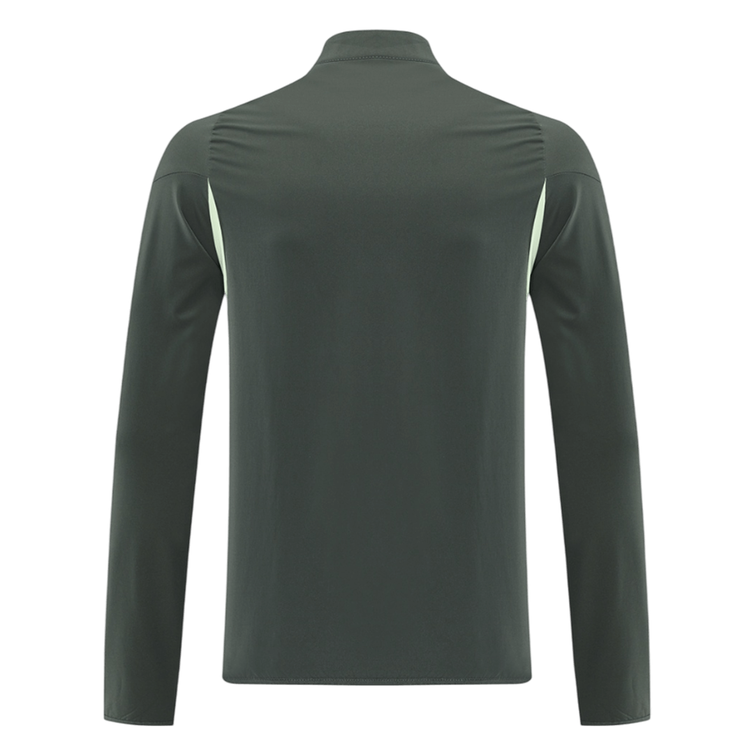 Real Madrid Windbreaker Jacket 2025/26 - Dark Green - Pro Jersey Shop